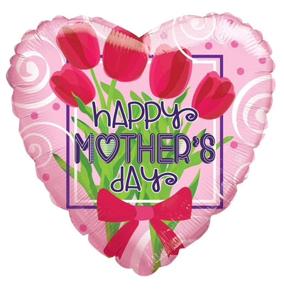 18" Happy Mother's Day Bunch of Flowers (100ct) - Premium Party Distribution