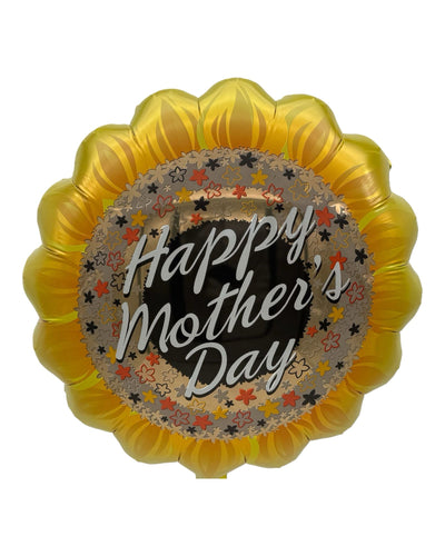 18" Happy Mother's Day Sunflower (100ct) - Premium Party Distribution