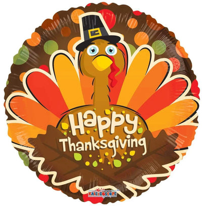 18" Happy Thanksgiving - Turkey - Premium Party Distribution