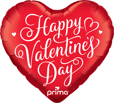 18" Happy Valentine's Day Script - Premium Party Distribution
