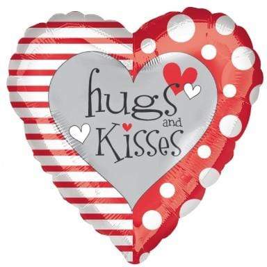 18" Heart Hugs and Kisses - Premium Party Distribution