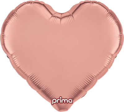 18" Heart - Rose Gold - Premium Party Distribution