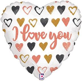 18” Hearts I Love You - Premium Party Distribution