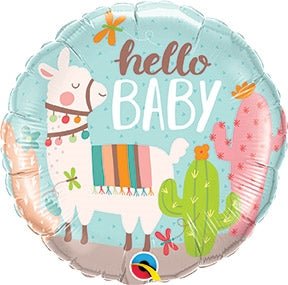 18" Hello Baby Llama - Premium Party Distribution