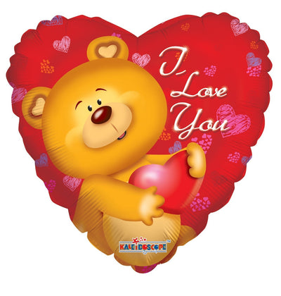 18" I Love You Teddy - Premium Party Distribution
