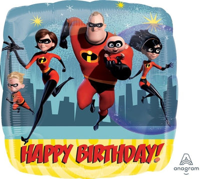 18" Incredibles 2 Birthday - Premium Party Distribution