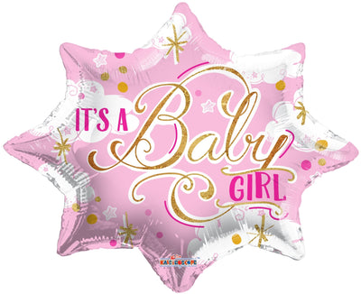 18" It's A Baby Girl - Premium Party Distribution