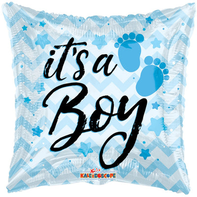18" It's a Boy - Footprints - Premium Party Distribution