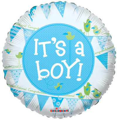 18" Its a Boy Pennant Banner - Premium Party Distribution