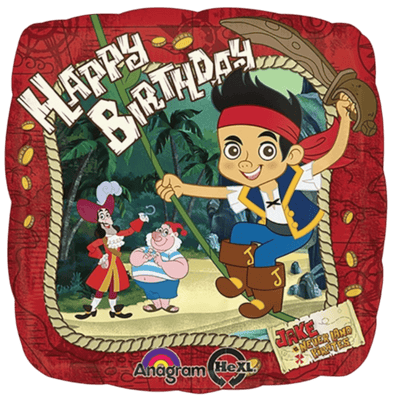 18" Jake and the Neverland Pirates - Premium Party Distribution