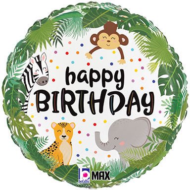 18" Jungle Birthday - Premium Party Distribution