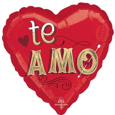 18" Just My Type - Te Amo - Premium Party Distribution