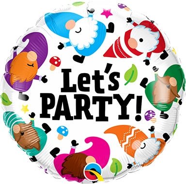 18" Let's Party Gnomes - Premium Party Distribution