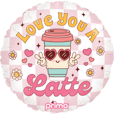 18" Love You A Latte - Premium Party Distribution