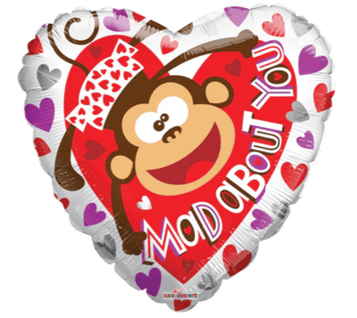 18" Mad About You Monkey - Premium Party Distribution