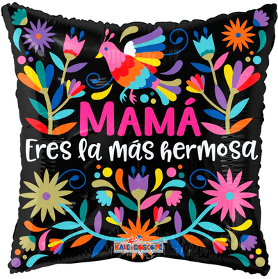 18" Mama Eres La Mas Hermosa Folkloric (100ct) - Premium Party Distribution