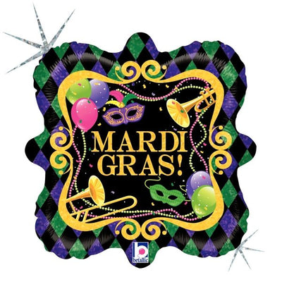 18" Mardi Gras Party - Premium Party Distribution