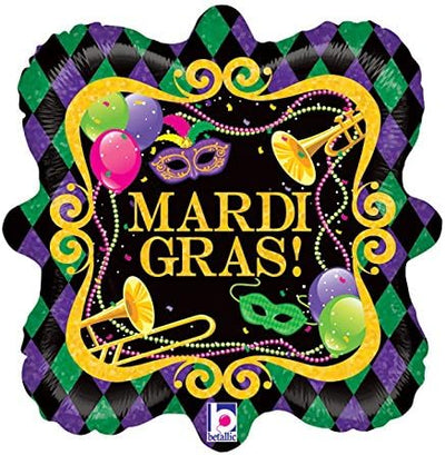 18" Mardi Gras Party - Betallic - Premium Party Distribution