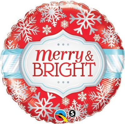 18" Merry & Bright Snowflakes - Premium Party Distribution