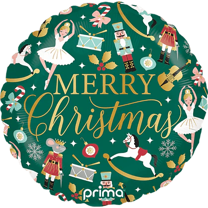 18" Merry Christmas Nutcracker Ballet - Premium Party Distribution