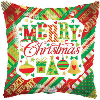 18" Merry Christmas Ornaments - Premium Party Distribution