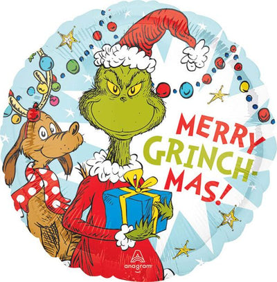 18" Merry Grinchmas - Premium Party Distribution