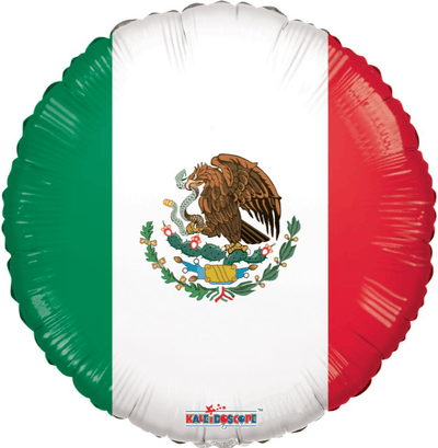 18" Mexican Flag - Premium Party Distribution