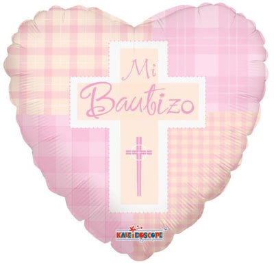 18" Mi Bautizo (10ct) - Premium Party Distribution