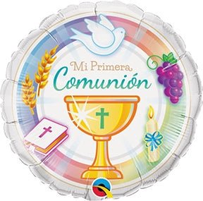 18" Mi Primera Comunion (10ct) - Premium Party Distribution