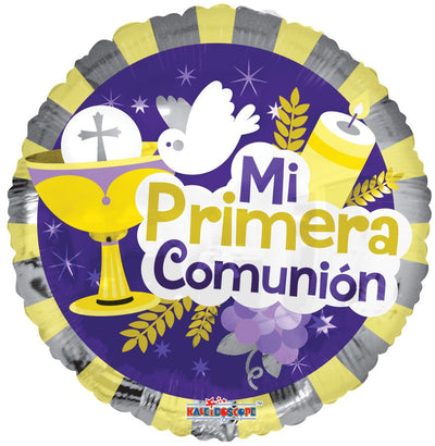 18" Mi Primera Comunion - Premium Party Distribution