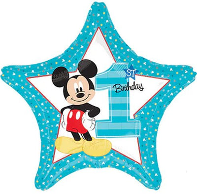 18" Mickey Mouse 1st Birthday - Premium Party Distribution