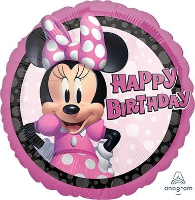 18" Minnie Mouse Forever Birthday (5ct) - Premium Party Distribution