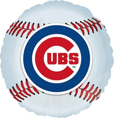 18" MLB Baseball - Chicago Cubs (10ct) - Premium Party Distribution