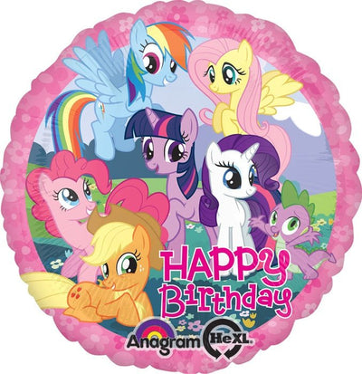 18" My Little Pony Happy Birthday (10ct) - Premium Party Distribution