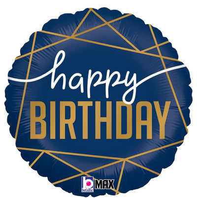 18" Navy Birthday - Premium Party Distribution