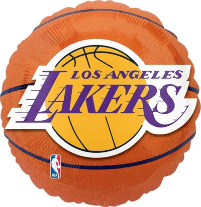 18" NBA Basketball - LA Lakers (10ct) - Premium Party Distribution