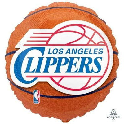 18" NBA Basketball - Los Angeles Clippers - Premium Party Distribution