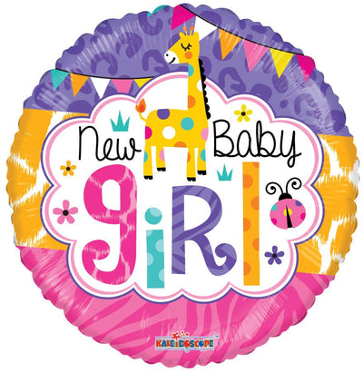 18" New Baby Girl - Jungle - Premium Party Distribution