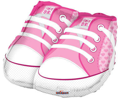 18" Pink Baby Shoes - Premium Party Distribution