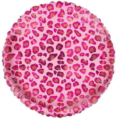 18" Pink Leopard - Premium Party Distribution