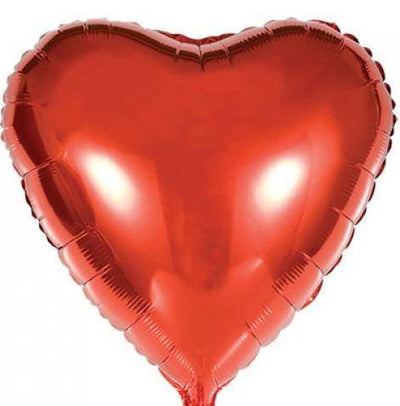 18" Red Heart Foil Balloon (50ct) - Winner Party - Premium Party Distribution