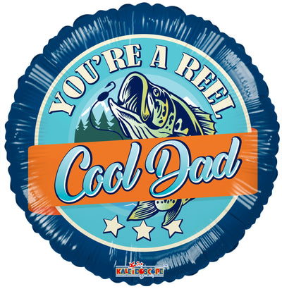 18" Reel Cool Dad Fishing (100ct) - Premium Party Distribution