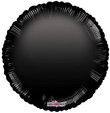 18" Round - Black (25ct) - Premium Party Distribution