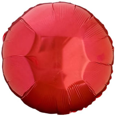 18" Round - Red (25ct) - Premium Party Distribution