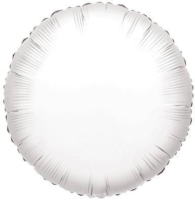 18" Round - White (25ct) - Premium Party Distribution