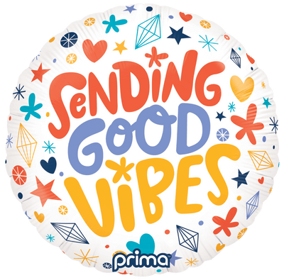 18” Sending Good Vibes - Premium Party Distribution