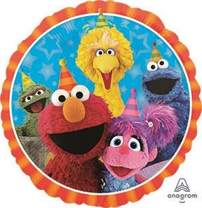 18" Sesame Street (10ct) - Premium Party Distribution