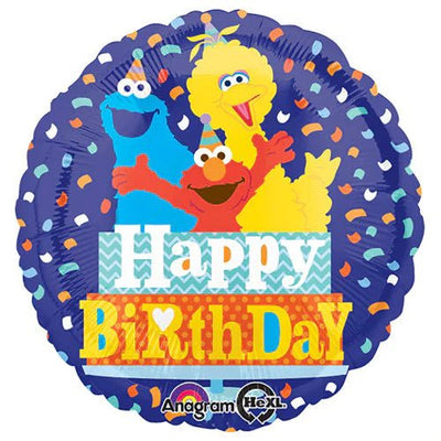 18" Sesame Street Happy Birthday - Premium Party Distribution