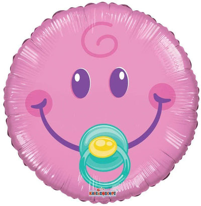18" Smiley Baby Girl - Premium Party Distribution