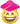 18" Smiley Grad Pink Cap (5ct) - Premium Party Distribution